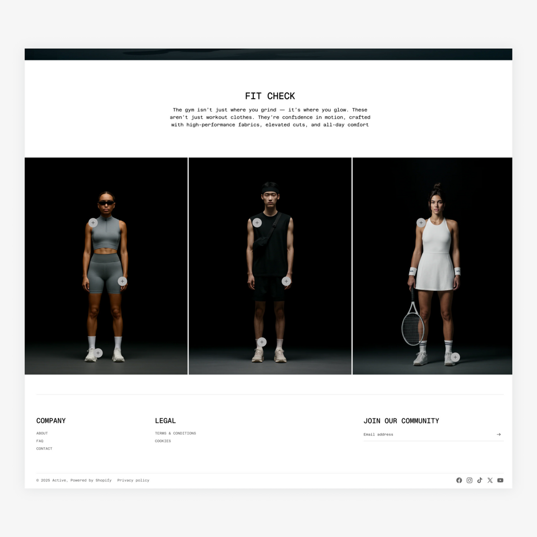 A Clean, Luxurious Shopify Theme Built for Sportswear, Padel, Pickleball, Tennis, and Athleisure Brands