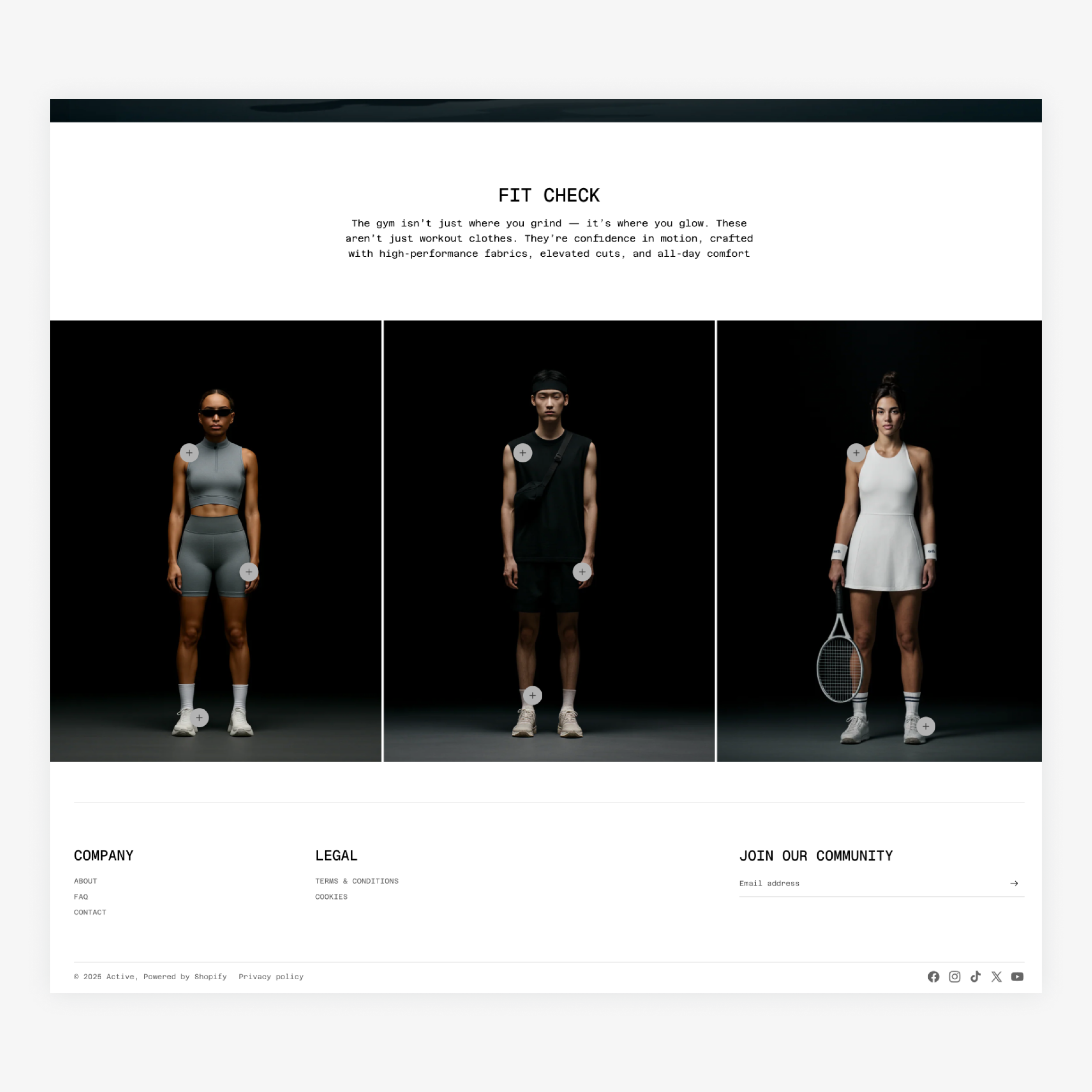 A Clean, Luxurious Shopify Theme Built for Sportswear, Padel, Pickleball, Tennis, and Athleisure Brands