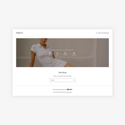 Sophisticated luxury, Shopify theme