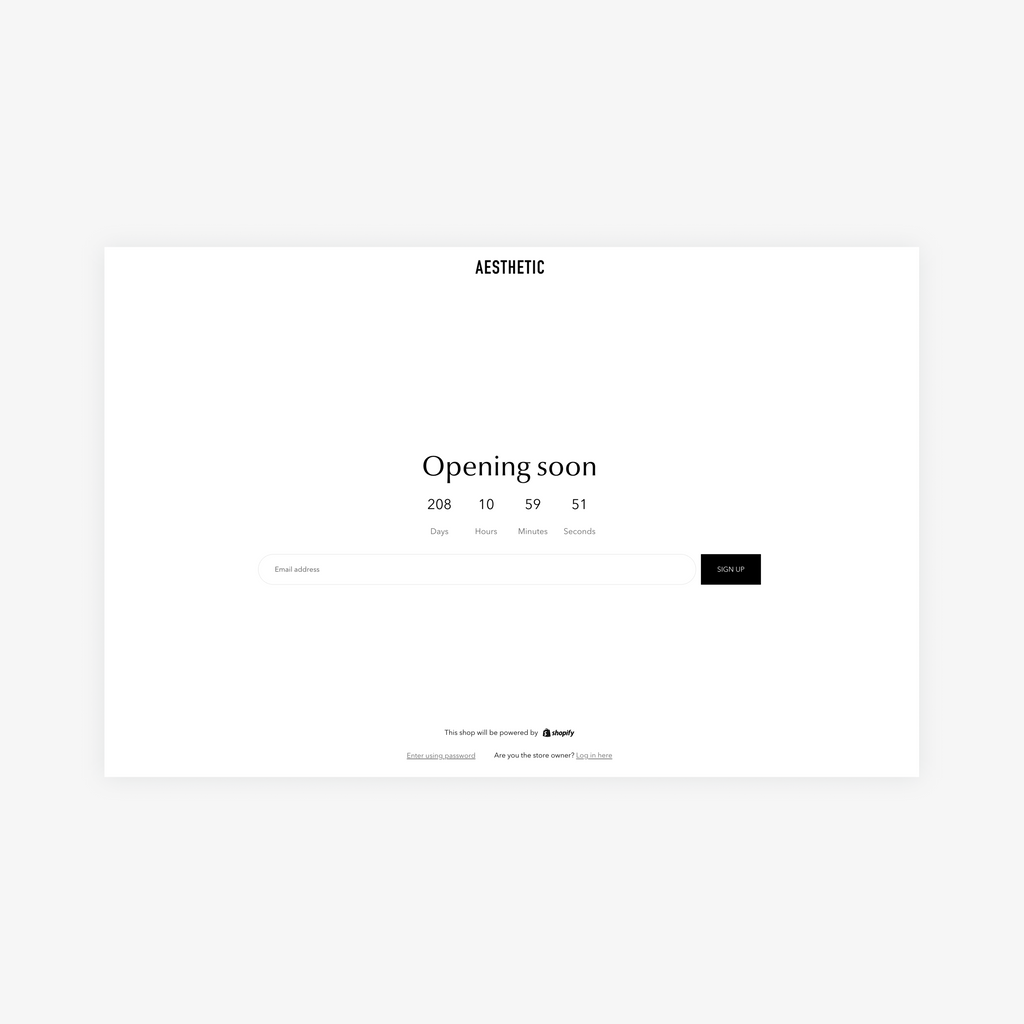 Luxury clothing, Shopify theme #2