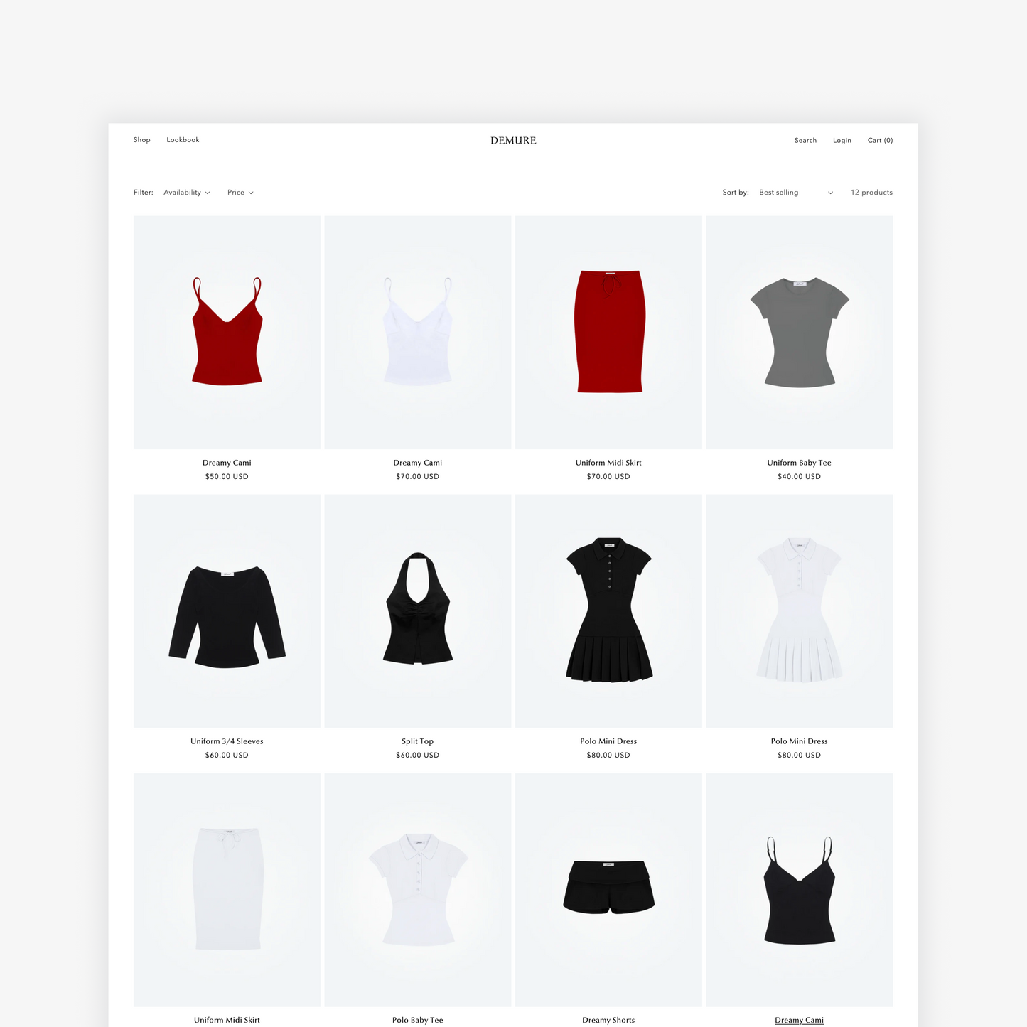 Sophisticated luxury, Shopify theme