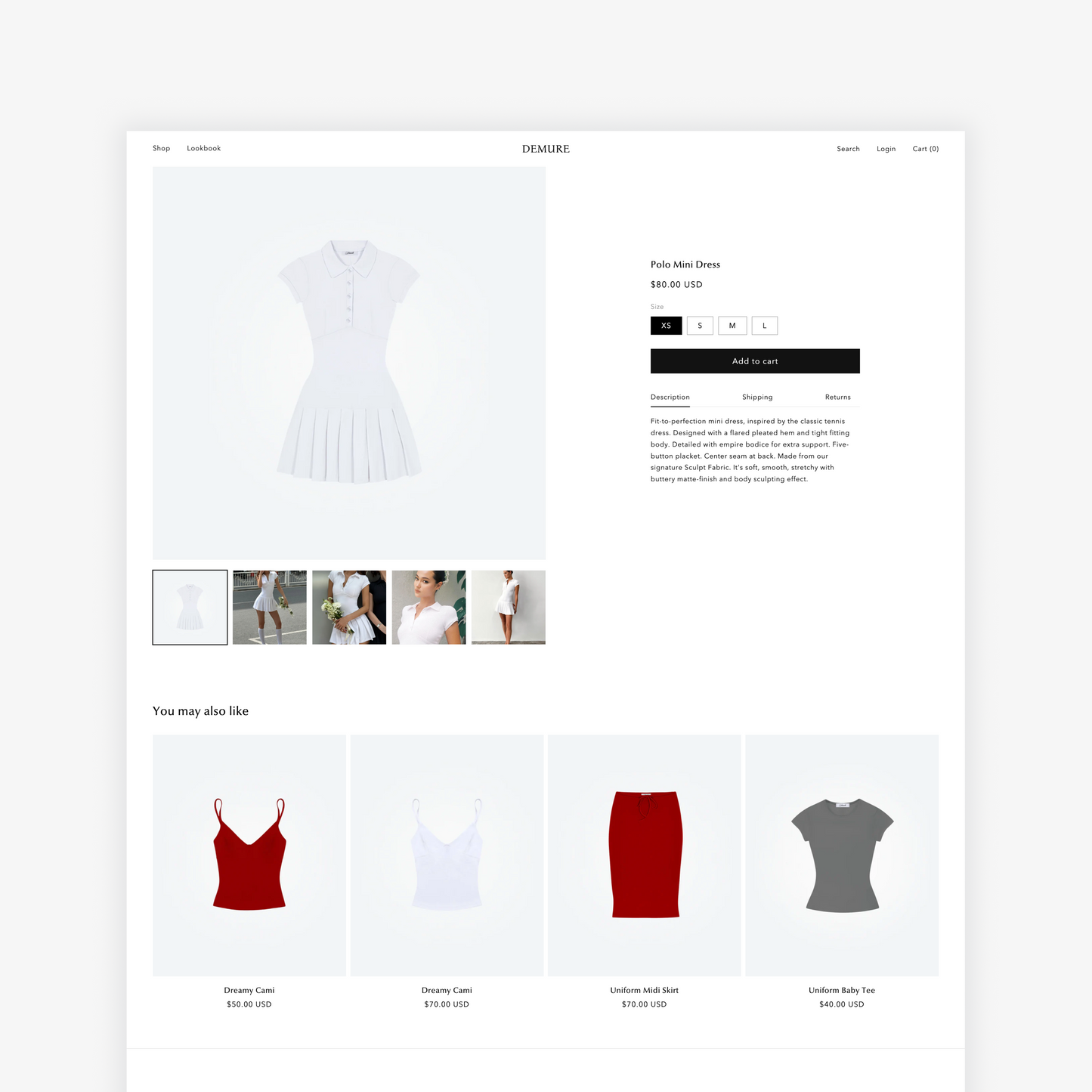 Sophisticated luxury, Shopify theme