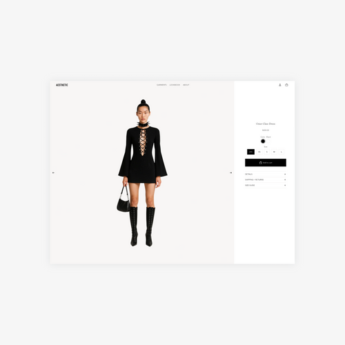 Sophisticated luxury, Shopify theme