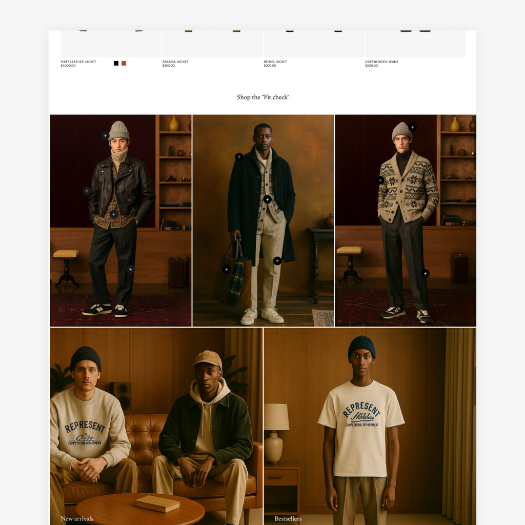Luxury streetwear, Shopify theme