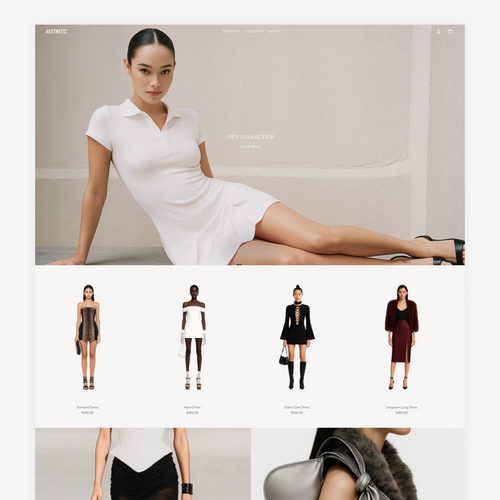 Sophisticated luxury, Shopify theme