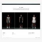Luxury sportswear, Shopify theme