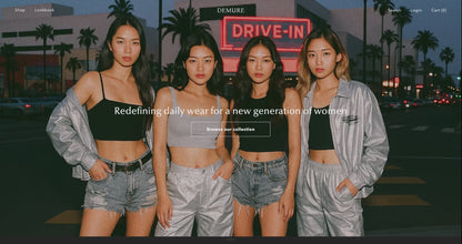 Edgy luxury, Shopify theme