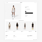 Luxury sportswear, Shopify theme